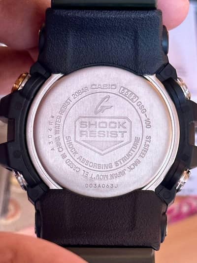 Casio GShock gsg 100