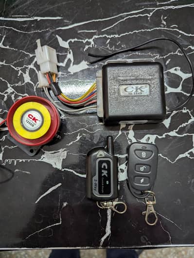 CK 2 Way Security System For Bike