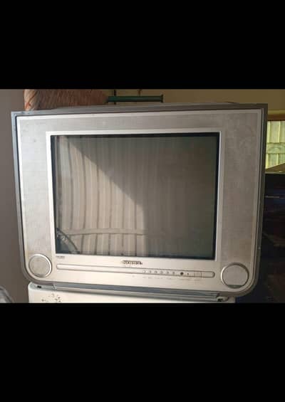Nobel 21 Inch CRT TV / Old Style Box TV – Working Condition
