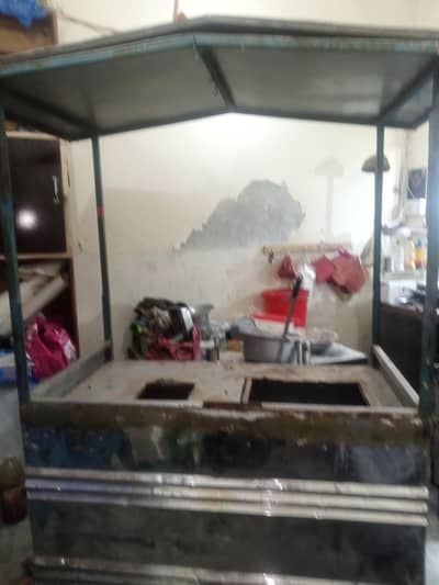 4 by 2.5 feet counter other use t o w burner option