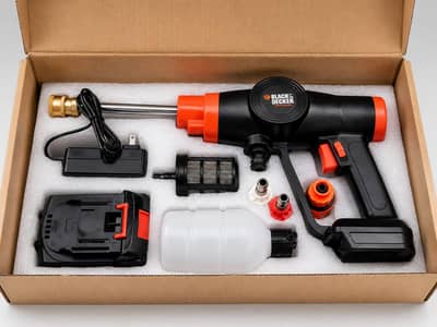 IMPORTED high quality Cordless High Pressure Washer Lithium Battery
