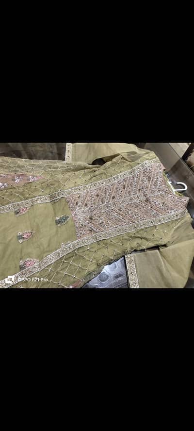 Green A-Line Frock