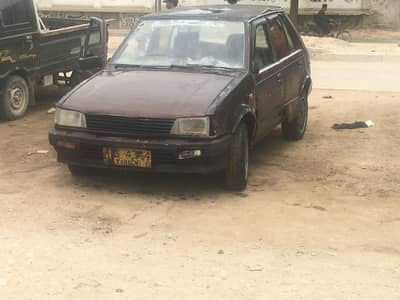 Daihatsu Charade 1986 in rough condition with LPG kit