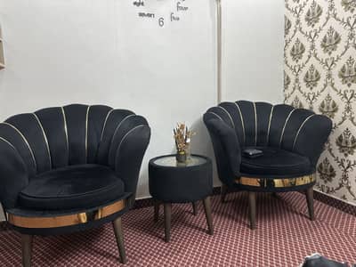 Coffe chairs sofa and table New Velvet 03221423426