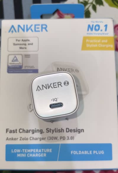 Anker Zolo 30W charger Original (just like new) with box.