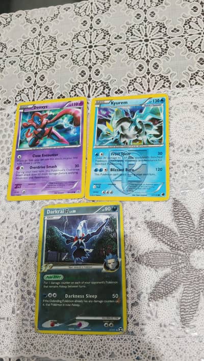 Three legendary cards