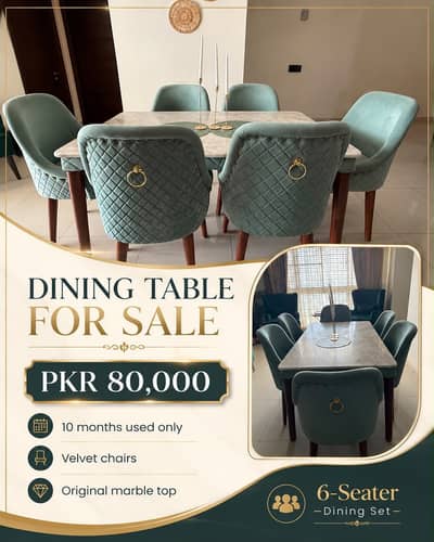 Ten month used dining table!
