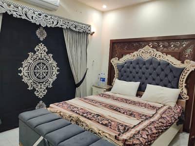 5 Marla Full Furnished House For Rant jinhha Black BahriaTowan Lahore