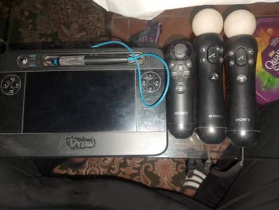 playstation move motion and udraw tablet