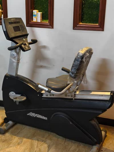 Recumbent bike life fitness Recumbike exercise bike exercise cycle