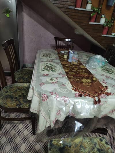 dining table with 6 chairs