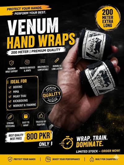 Premium Quality Hand Wraps venum brand  no 03246638123