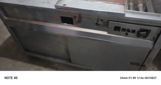 Burger Shawarma counter
