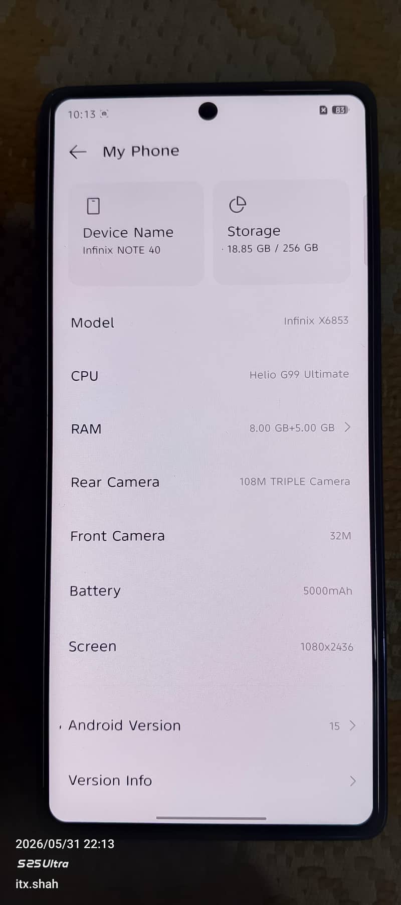 Infinix Note 40 2