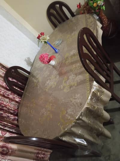 dining table ND 6 chair for sale