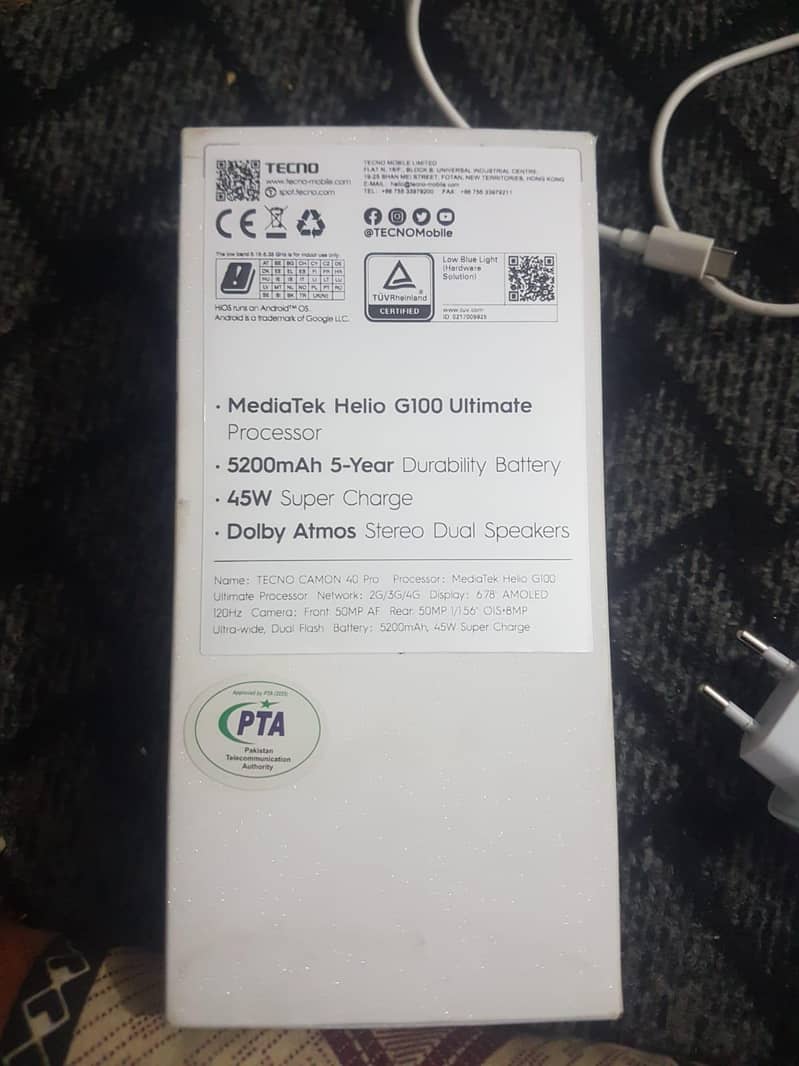 Tecno CAMON 40 Pro 2