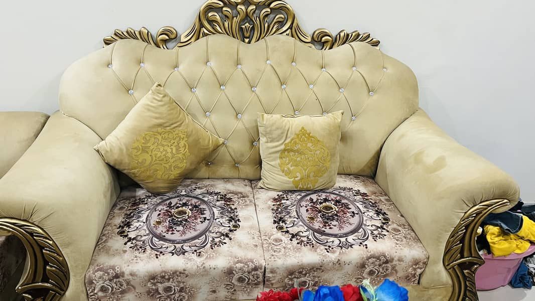 4  double 3 and 2 sofas set 1