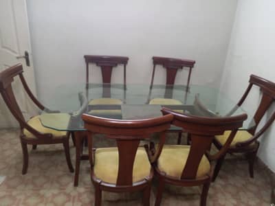 Dining Table with 6 Chair | Shisham Wood