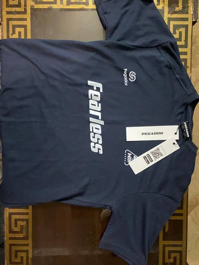 Pegador Fearless Premium Navy Blue t-shirt-brand new with tags(large)