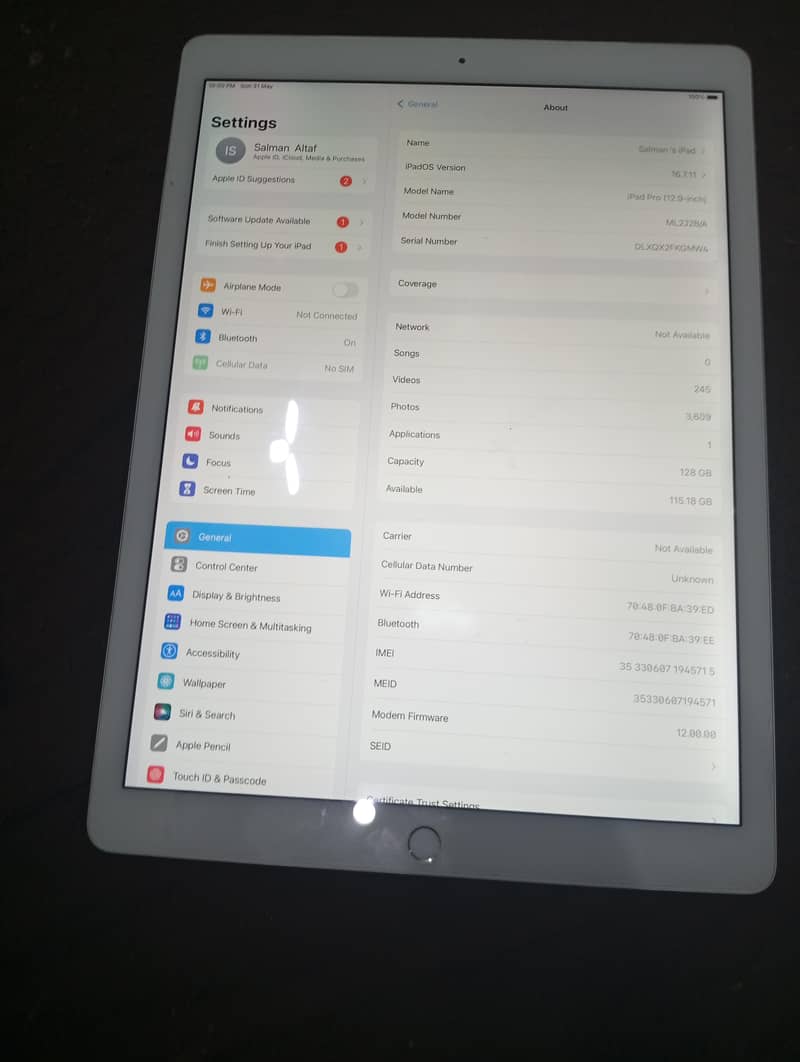iPad Pro 12.9 inch 3