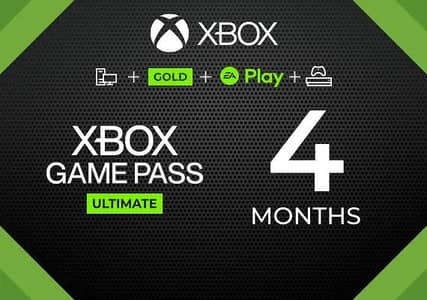 Xbox Gamepass ultimate & PC gamepass 4 months| 700+ Games
