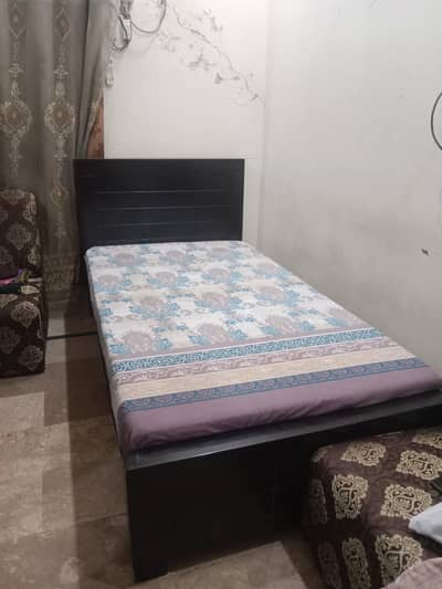 Single Bed with mattress