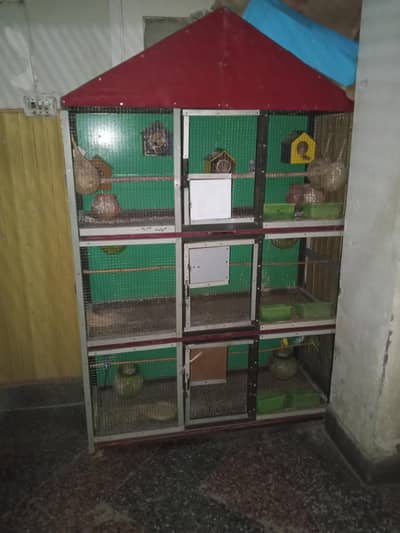 locobond sheet gril with 3 portion cage