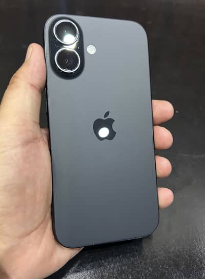 iPhone 16 | Dual PTA | Black 128 | Box | Mercantile Warranty June 2027