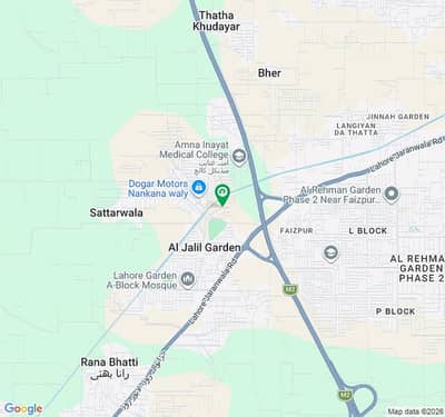 3 Marla Residential Plot In Stunning Al Jalil Garden - Block A Is Available For sale