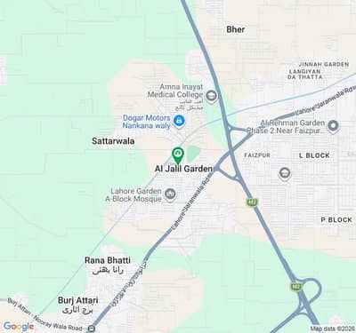 Residential Plot Of 5 Marla Available For sale In Al Jalil Garden - Tulip Block