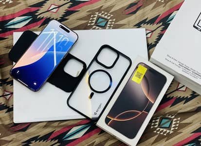 Iphone 16 pro max pta approved 256gb