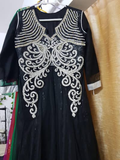 fancy maxi dress for wedding and party wear
