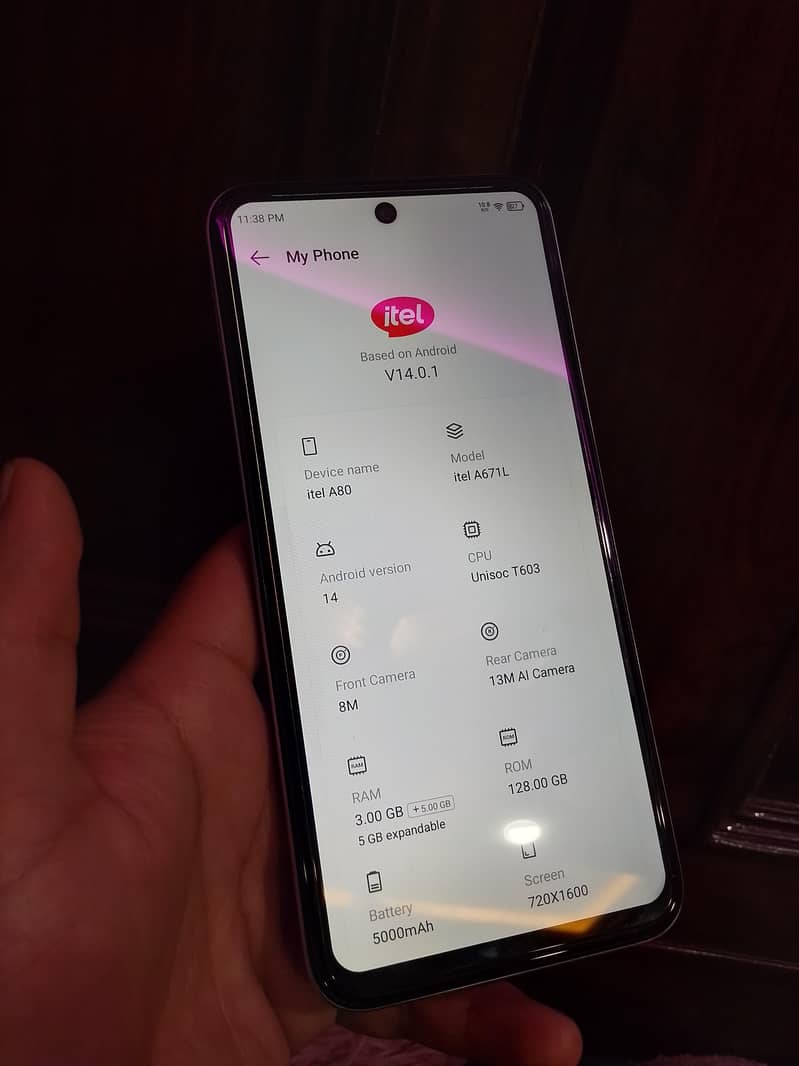 Itel A80 7