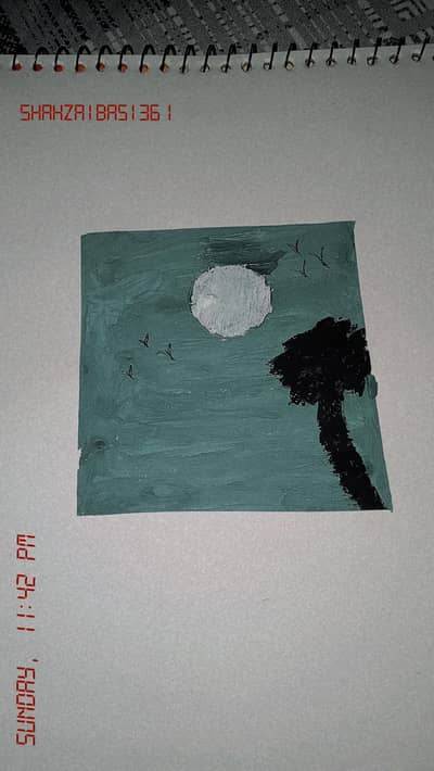 Green Night Moon 