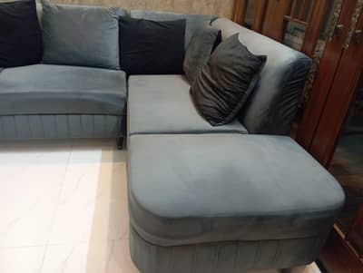 L shaped 5 seater