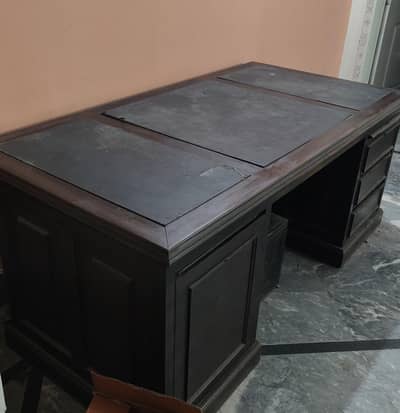 Solid Wood Executive office Table