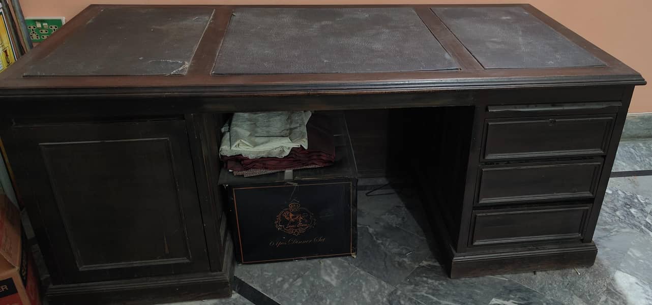 Solid Wood Executive office Table 2