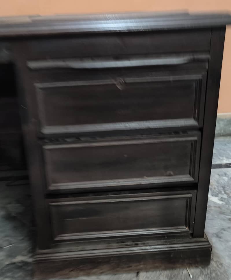 Solid Wood Executive office Table 3