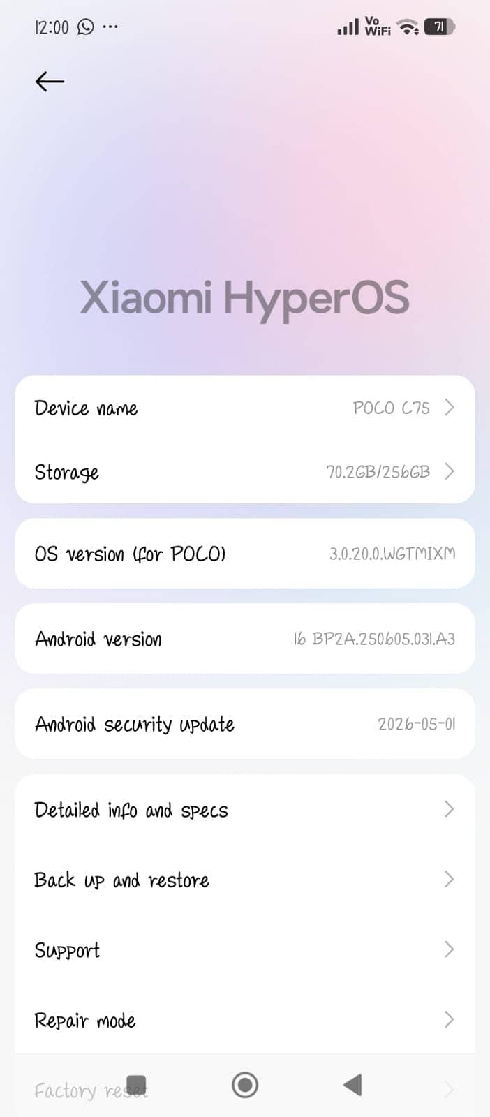 poco c75 2
