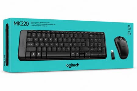 Logitech MK220 Wireless Keyboard & Mouse Combo