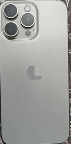 iPhone 15 Pro Max 256GB Natural Titanium PTA APPROVE 10/10 Condition