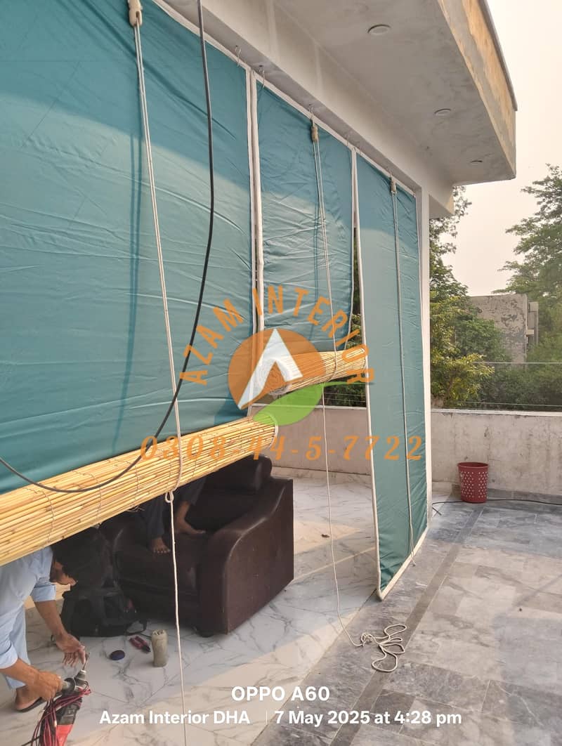 اپنے گھروں کو گرمی سے بچائیں ونڈو پر کانا چک لگائیں 2