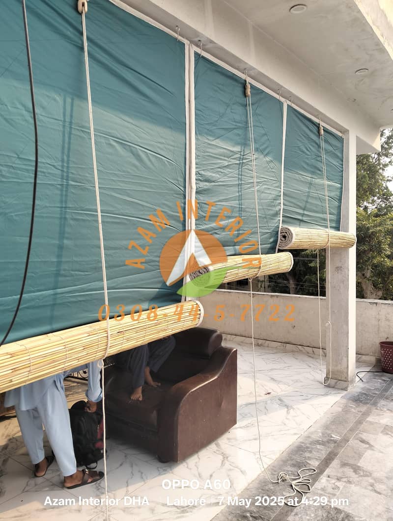 اپنے گھروں کو گرمی سے بچائیں ونڈو پر کانا چک لگائیں 3