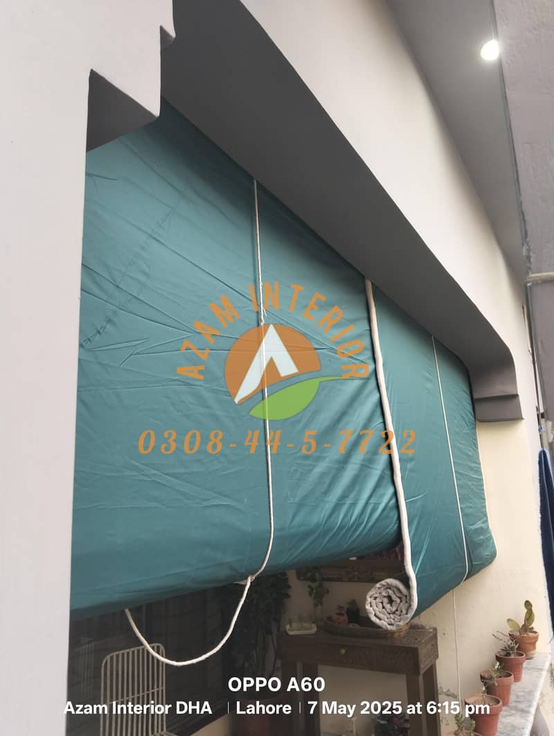 اپنے گھروں کو گرمی سے بچائیں ونڈو پر کانا چک لگائیں 9