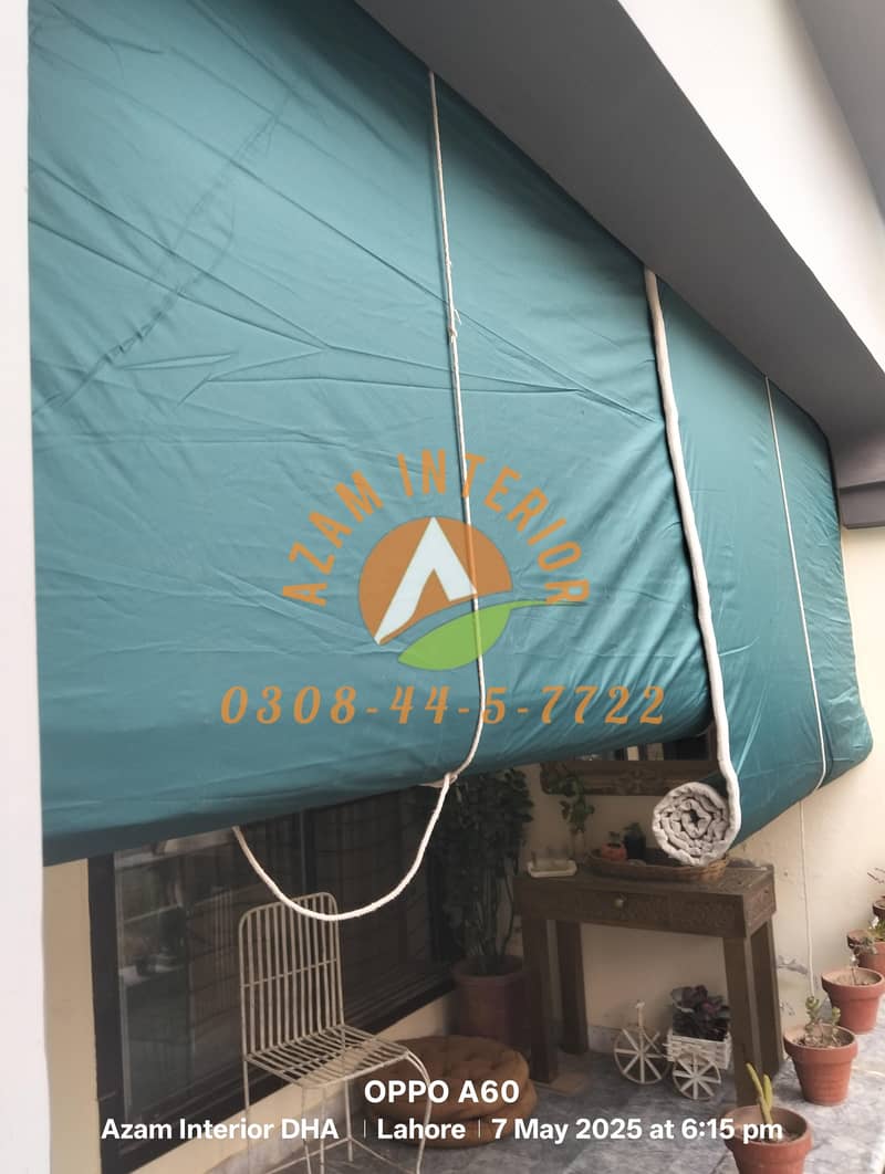اپنے گھروں کو گرمی سے بچائیں ونڈو پر کانا چک لگائیں 11