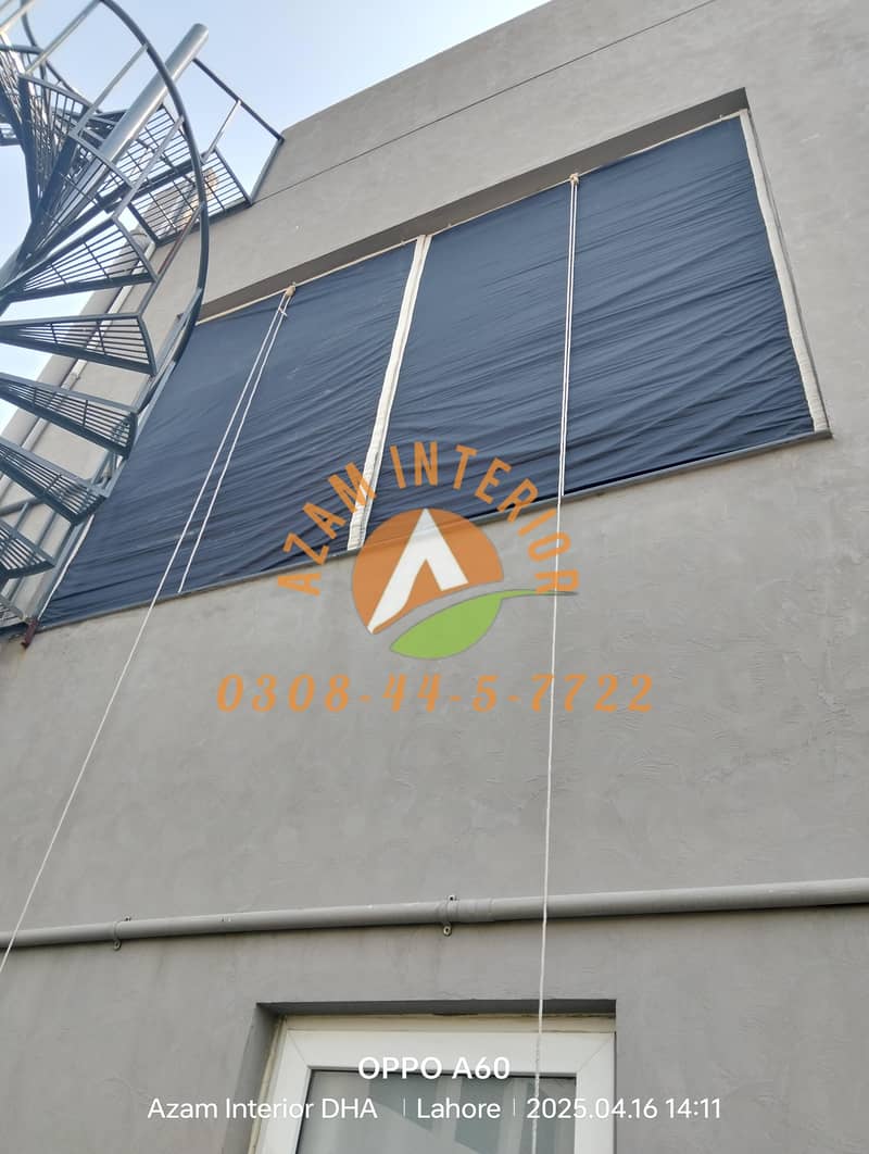 اپنے گھروں کو گرمی سے بچائیں ونڈو پر کانا چک لگائیں 13