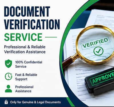 Nikah Nama Verification & Document Checking Service