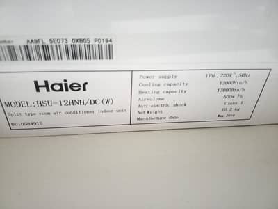 DC inverter split AC for sale