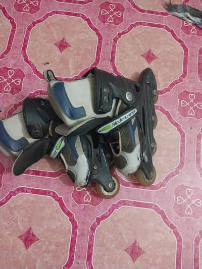 Used Bladerunner Inline Roller Skates for Kids (10-12 Years)