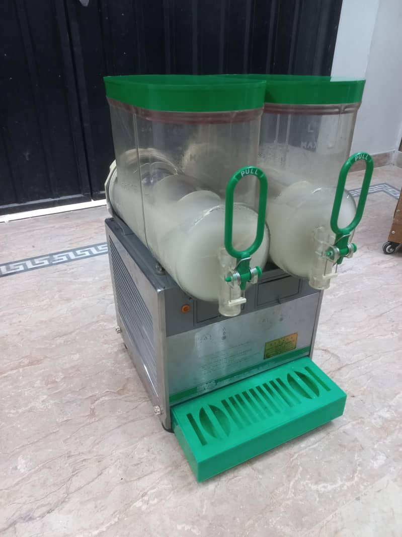 Two Flavour Slush Machine imported 0